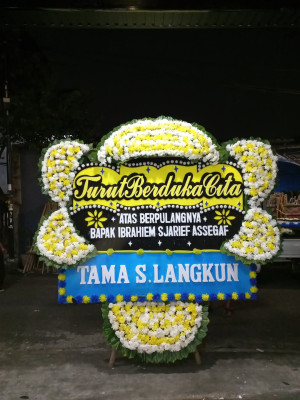 Papan Bunga Duka di Cimanggis