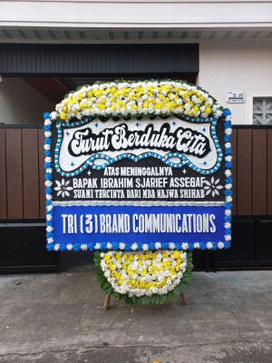 Papan Bunga Duka di Cimanggis